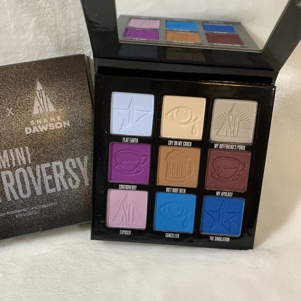 Jeffree Star Cosmetics x Shane Dawson Mini Controversy Eyeshadow Palette New NIB